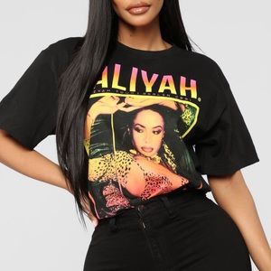 Fashion Nova - Aaliyah Short-sleeve Tunic Top